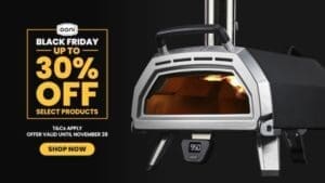 Ooni Black Friday Sale Pizza Ovens Banner