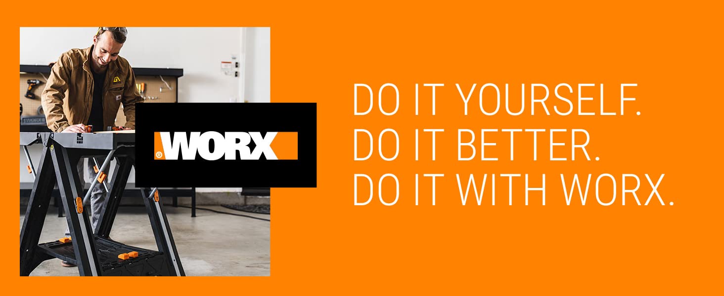 Do it yourself. do it better. do it with worx