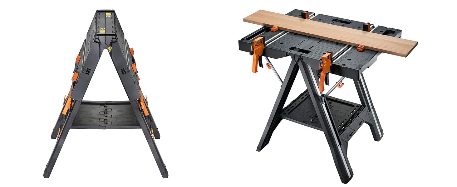 Holds up to 1000 lbs ; Easy to Carry; Cargo Shelf; 2 Powerful Clamps
