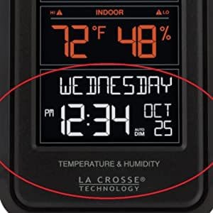 lacrosse, la crosse, S82967, color weather station, temperature, thermometer, hygrometer