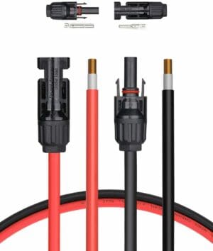 BougeRV solar connection extension cable