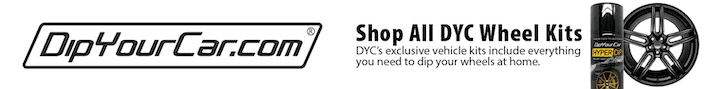 Dip Your Car Shop All DYC Wheel Kits Banner Ad