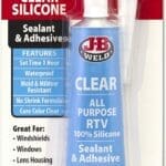 J-B Weld Clear Silicone Sealant and Adhesive