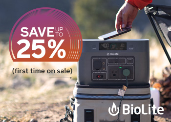 BioLite Memorial Day Sale 25% Off