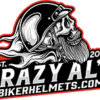Crazy Al's Inc. Biker helmets logo