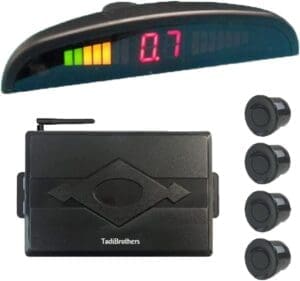 TadiBrothers Wireless Backup Parking Sensor Kit with 4 Front or Rear Sensors