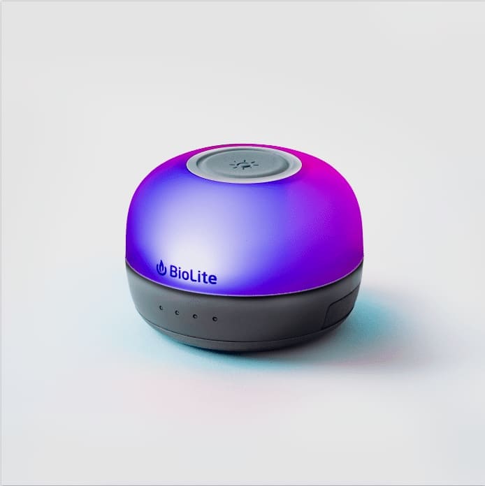 AlpenGlow Mini by BioLite Energy in Purple