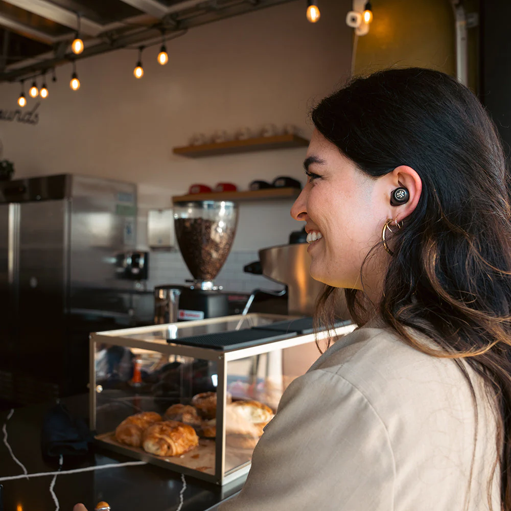 JLab ANC3 Earbuds In Use